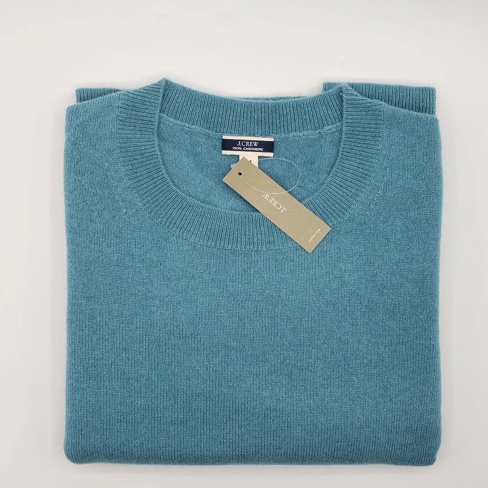 J. Crew Cashmere Sweater Larkspur Blue S